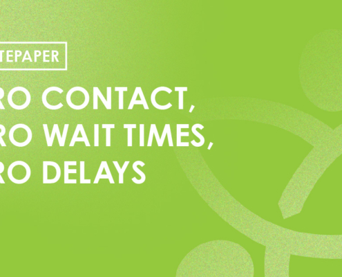 Whitepaper - Zero contact, zero wait times, zero delays