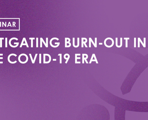 Webinar - mitigating burn-out in the COVID-19 era