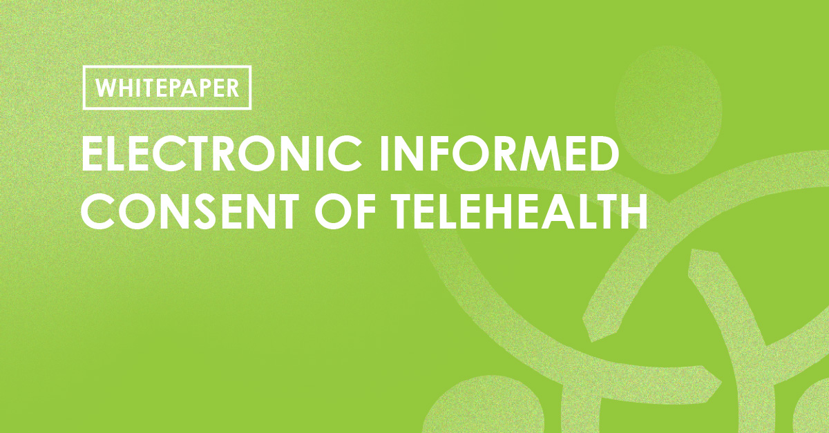 Whitepaper - Electronic informed consent of telehealth