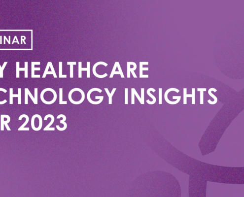 Webinar - Key Healthcare Technology Insights for 2023