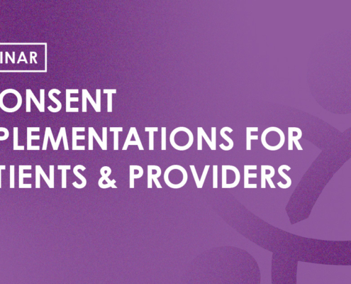 Webinar - econsent implementations for patients & providers